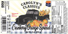 Load image into Gallery viewer, Cranberry Orange Spread