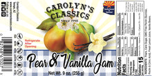 Load image into Gallery viewer, Pear Preserves w/Vanilla Bean
