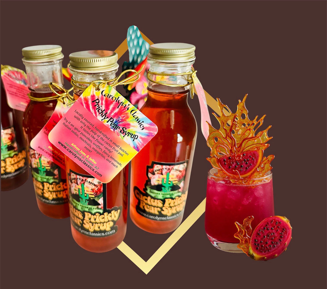 Prickly Pear Syrup 12 Oz.