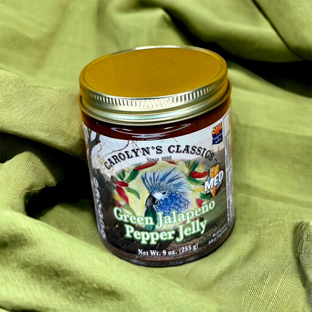 Green Jalapeño Pepper Jelly