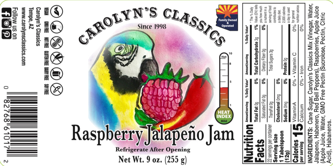 Raspberry Jalapeno Jelly – carolynsclassics
